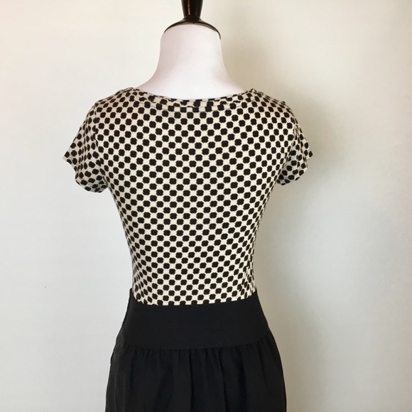 Banana Republic Geo Dot Crew Neck Luxe Top PXS XSP - Picture 4 of 8